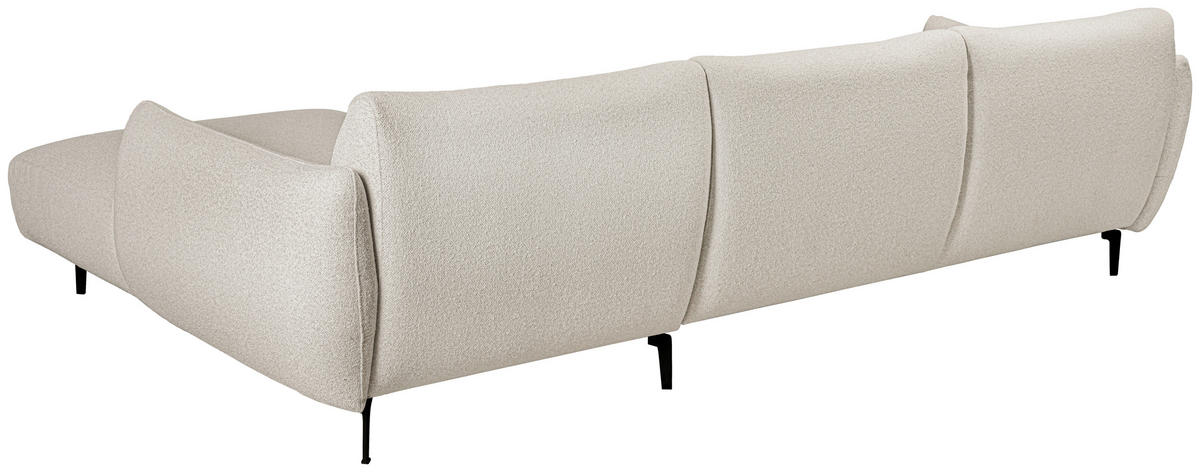 SOFFA i beige  - beige/svart, Design, metall/trä (273/75/162cm) - Best Price