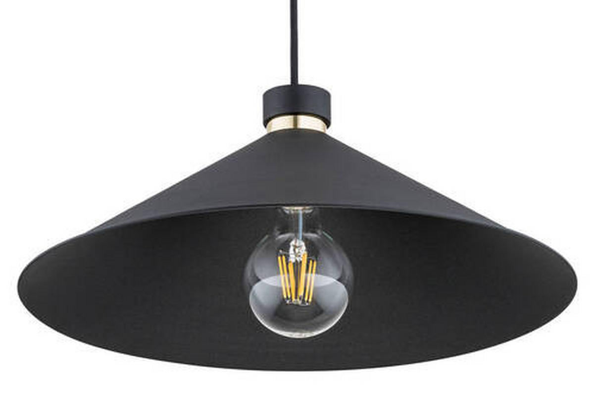 HÄNGELEUCHTE Argon Nashville 103/40/40 cm   - Goldfarben/Schwarz, Basics, Metall (103/40/40cm)