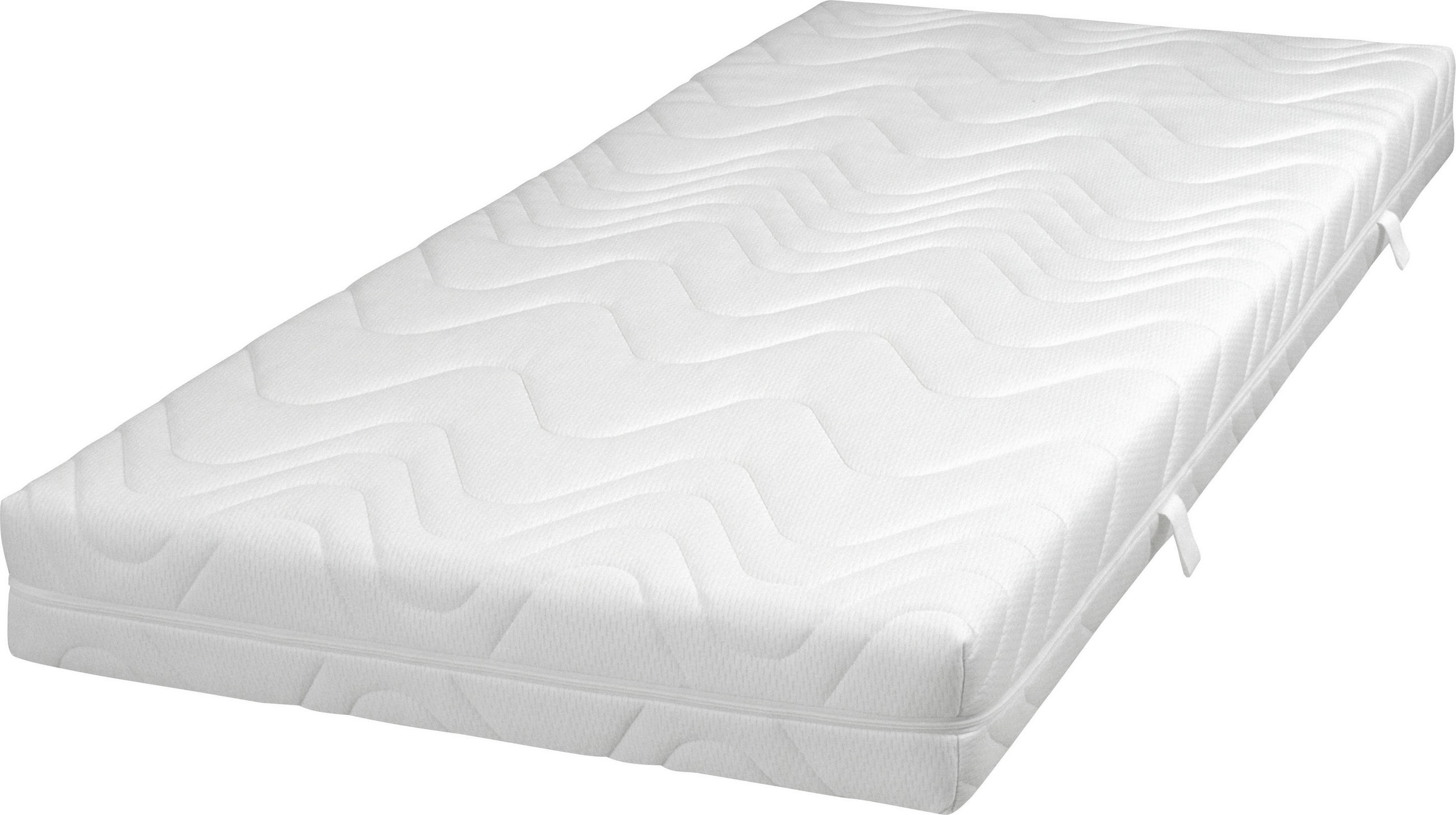 MATRACE Z PUR PĚNY, 140/200 cm - bílá, Basics, textil (140/200cm) - Sleeptex