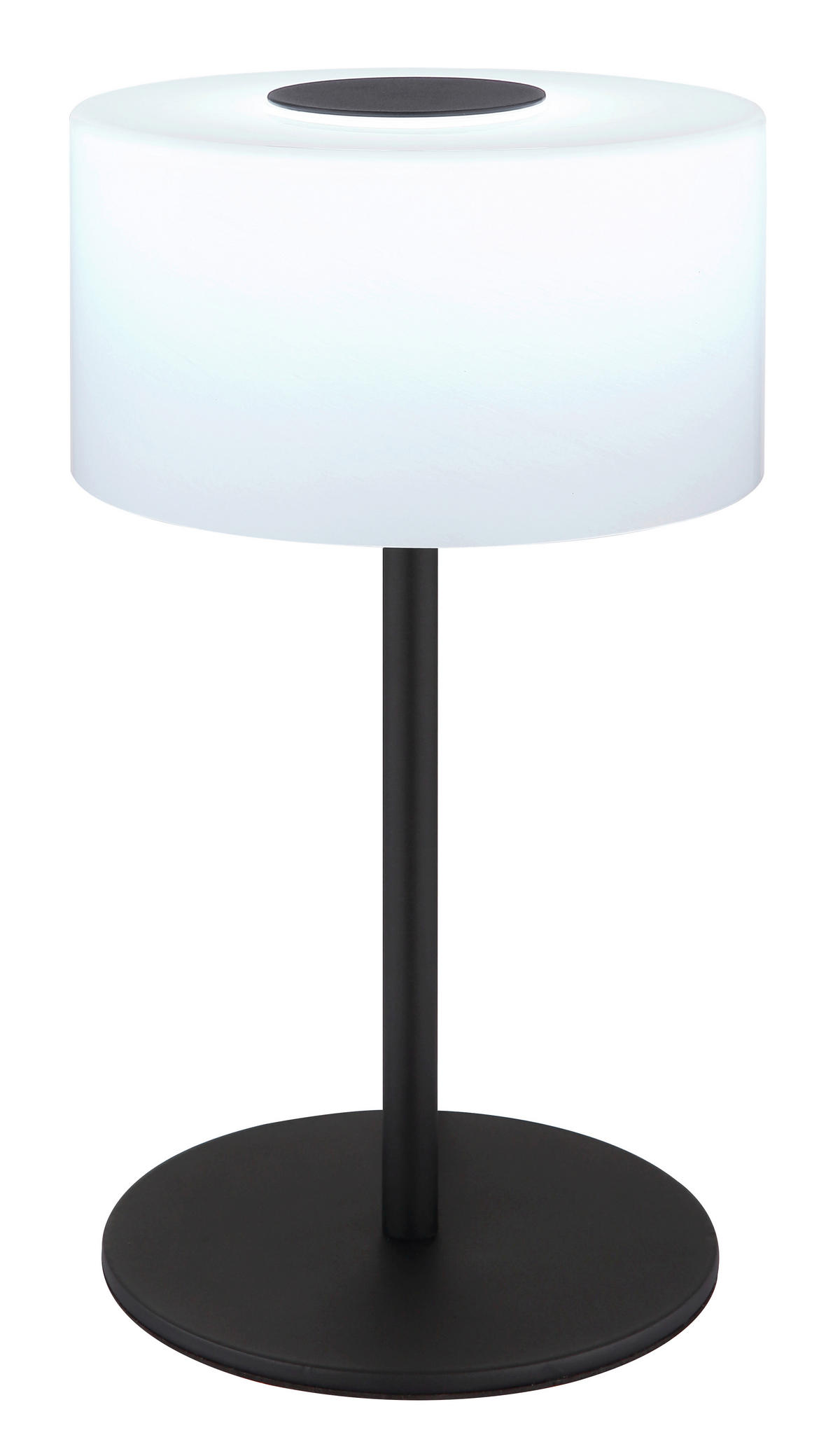 NAMIZNA LED-SVETILKA  TRENTON      20/34,5 cm       - črna/bela, Design, kovina/umetna masa (20/34,5cm) - Globo