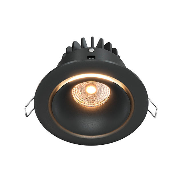LED-SPOT Downlight 9,8/7,5 cm   - Schwarz, Trend, Metall (9,8/7,5cm) - MAYTONI