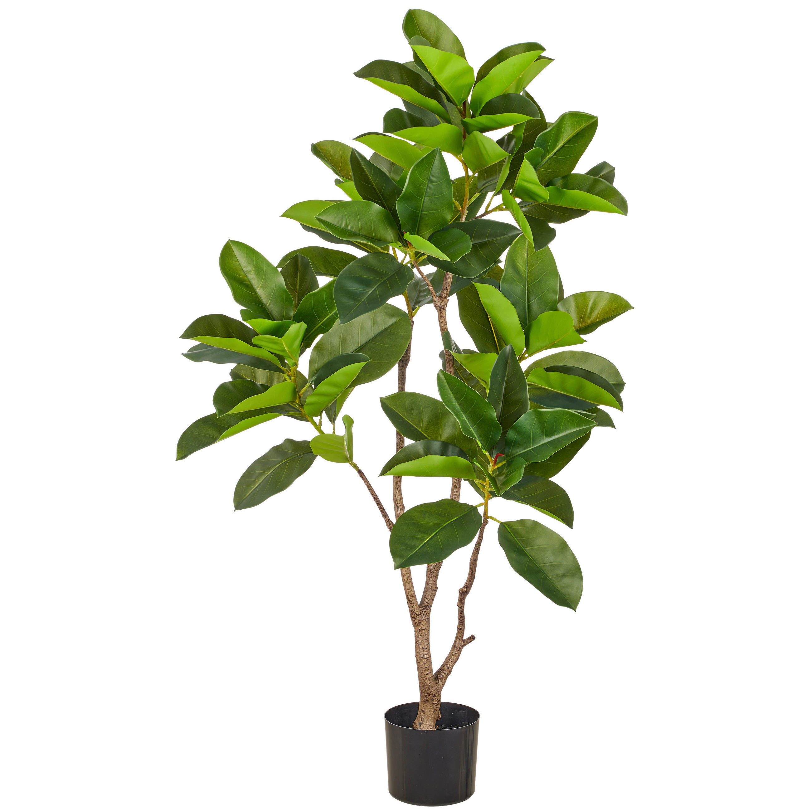 KUNSTPFLANZE chinesische Feige 130 cm  - Schwarz/Braun, Basics, Kunststoff (130cm)