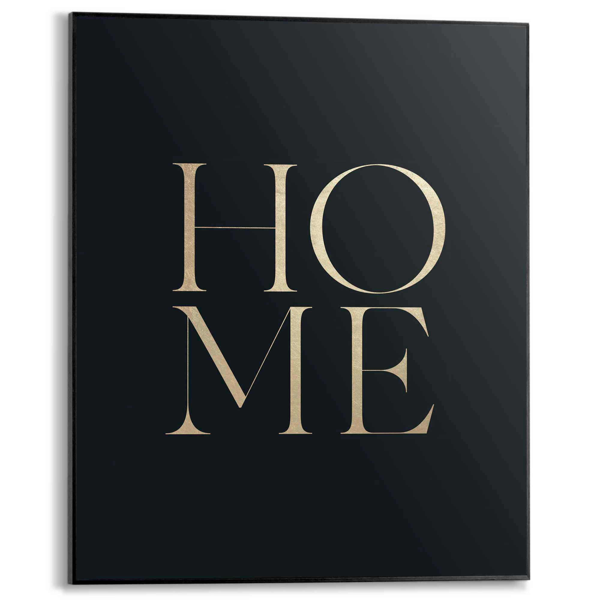 BILD 40/50 cm  - Schwarz, Trend, Holzwerkstoff (40/50cm) - Reinders!