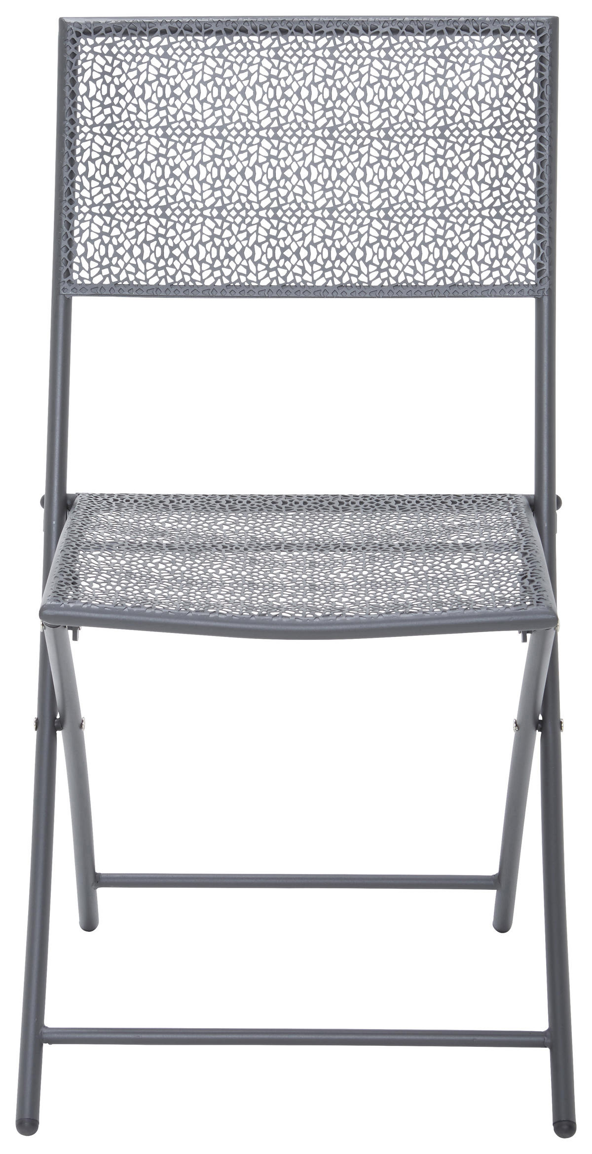 ZAHRADNÍ SKLÁDACÍ ŽIDLE, kov - antracitová, Konvenční, kov (45/50/85cm) - Ambia Garden