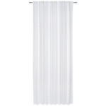 FERTIGVORHANG transparent  - Weiß, KONVENTIONELL, Textil (135/245cm) - Esposa