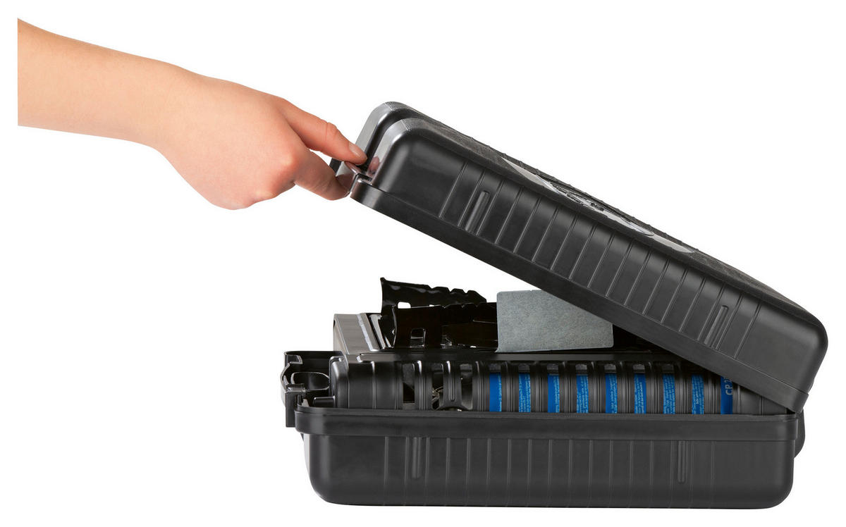 GASKOCHER Schwarz EASYmaxx  - Schwarz, Basics, Kunststoff/Metall (35/31/11cm) - EASYMAXX