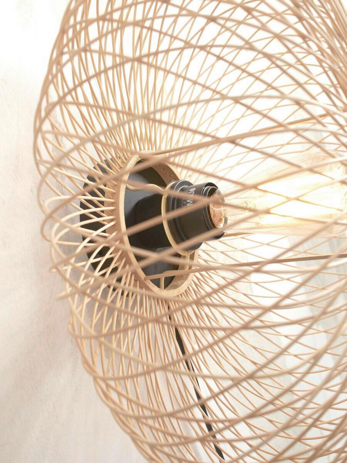 VÄGGLAMPA GOOD&MOJO  20/40 cm   - naturfärgad, Trend (20/40cm) - Good & Mojo