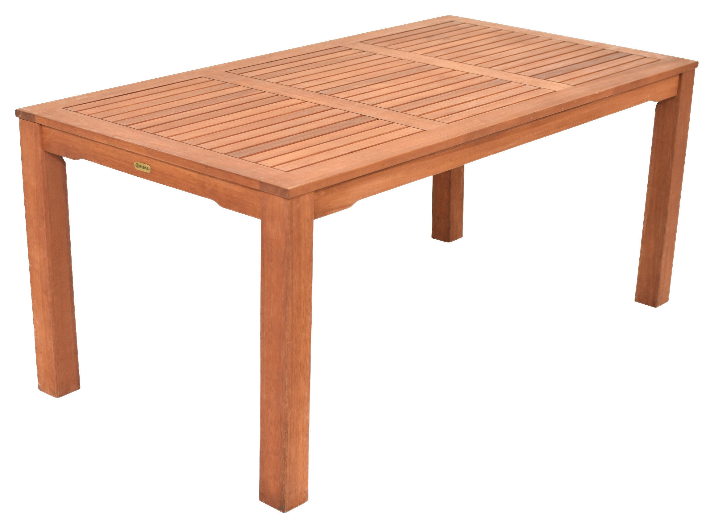GARTENTISCH Holz rechteckig  - Braun, KONVENTIONELL, Holz (170/74/90cm) - Gardenson