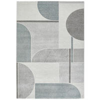 WEBTEPPICH 200/290 cm Valencia Grau, Petrol, Hellgrau  - Petrol/Hellgrau, Design, Textil (200/290cm) - Novel