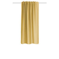 WÄRMESCHUTZVORHANG blickdicht  - Gelb, Basics, Textil (135/175cm) - Schmidt W. Gmbh