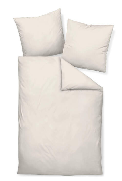 BETTWÄSCHE Giacomo Makosatin 240/220 cm  - Champagner, Basics, Textil (240/220cm) - Janine
