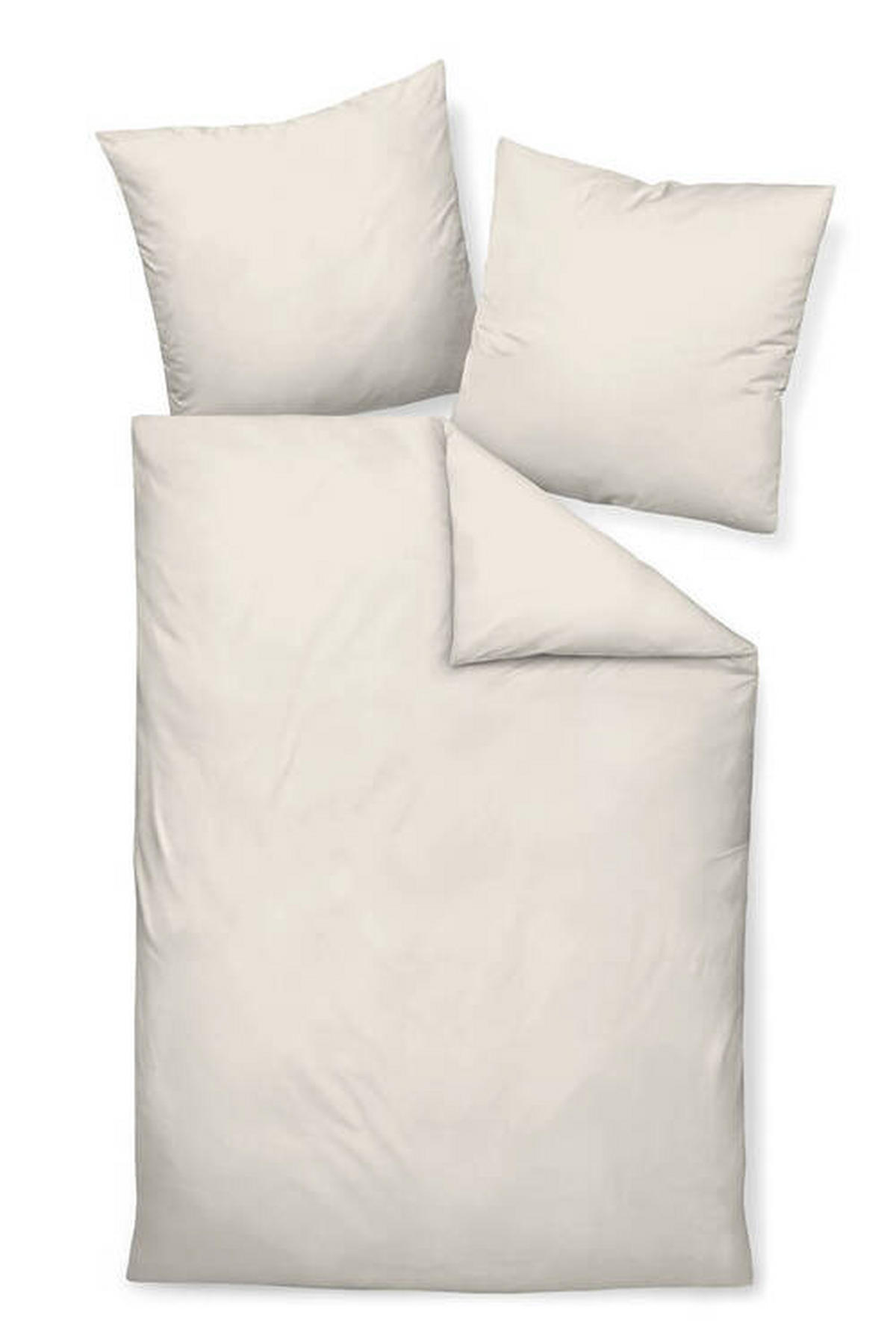 BETTWÄSCHE Giacomo Makosatin 240/220 cm  - Champagner, Basics, Textil (240/220cm) - Janine