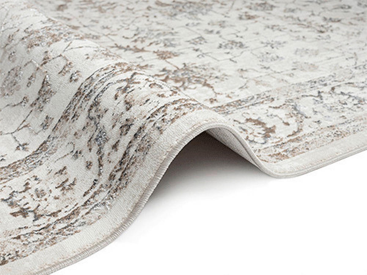 WEBTEPPICH  Wohnzimmer 240/340 cm Creation Creme rechteckig  - Creme, Basics, Textil (240/340cm) - Novel