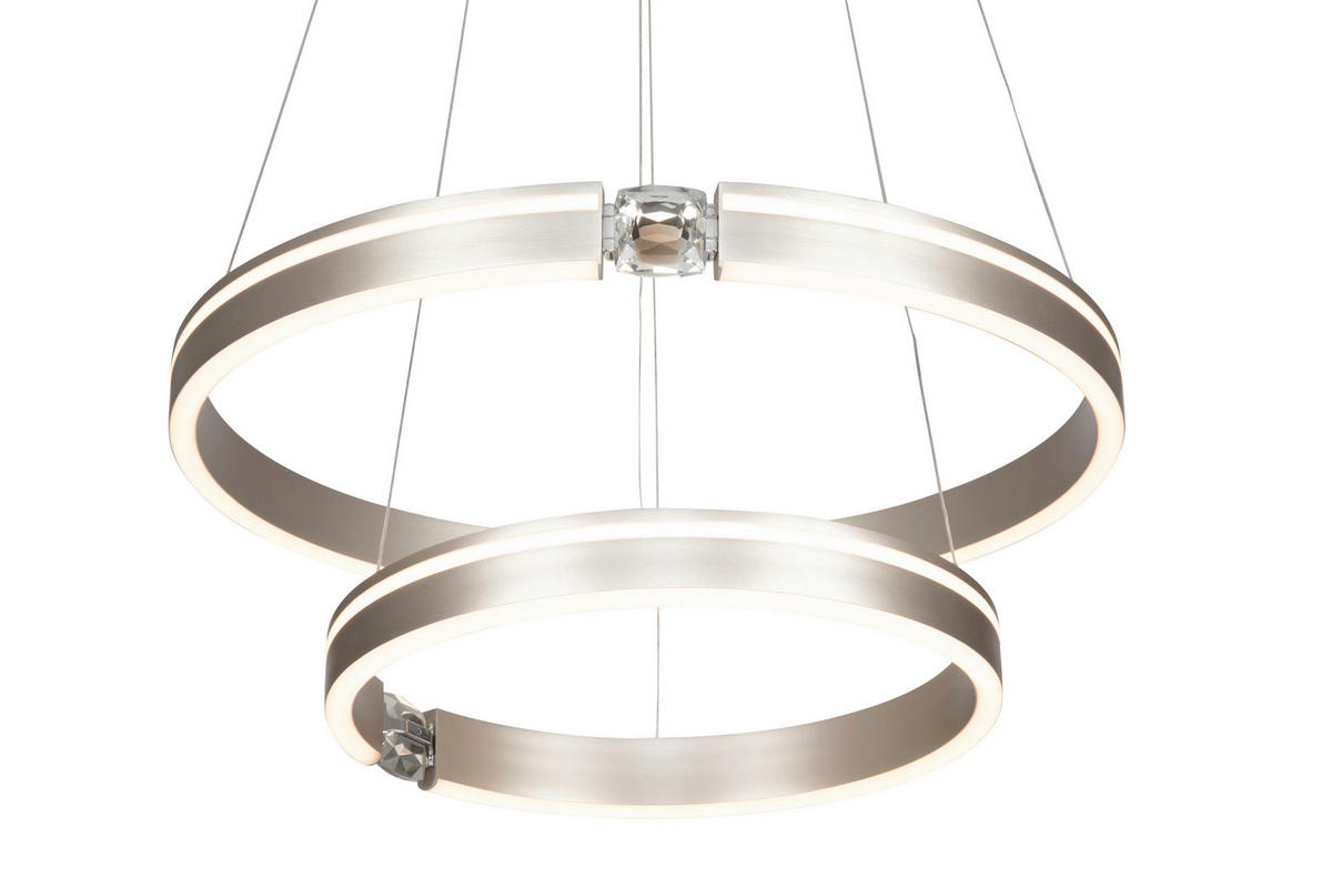 LED FÜGGŐLÁMPA 59/120 cm  - fehér, Design, műanyag (59/120cm) - Ambiente