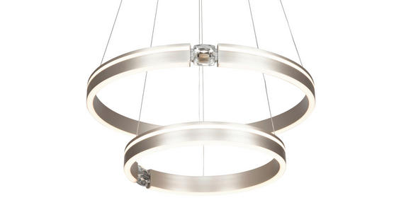 LED-HÄNGELEUCHTE 59/120 cm  - Weiß, Design, Kunststoff (59/120cm) - Ambiente