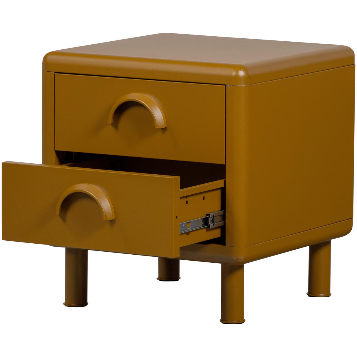 NACHTTISCH 42/45/42 cm  - Honig, Design, Metall (42/45/42cm) - Livetastic