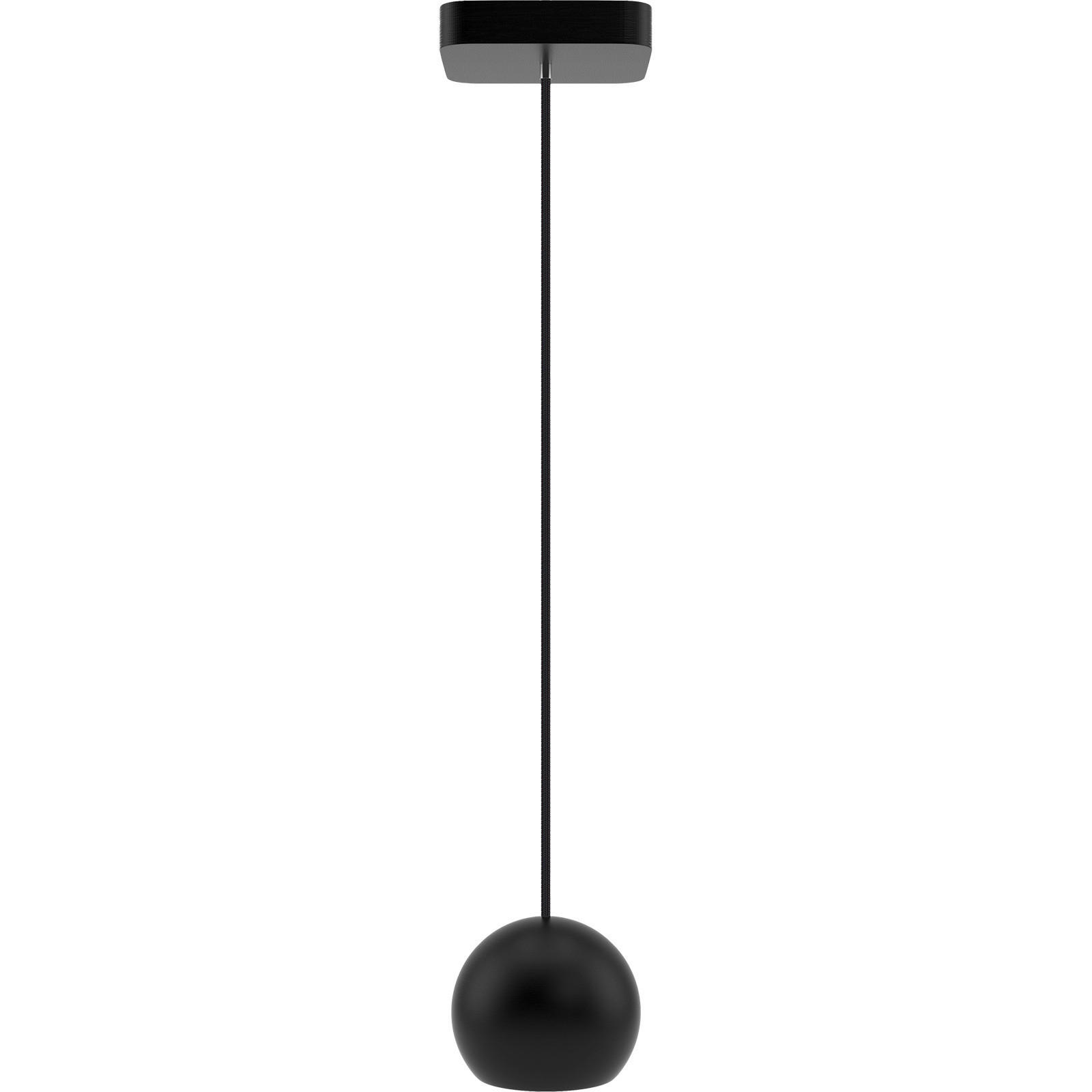 HÄNGELEUCHTE 14/90 cm  - Schwarz, Design, Holz (14/90cm)