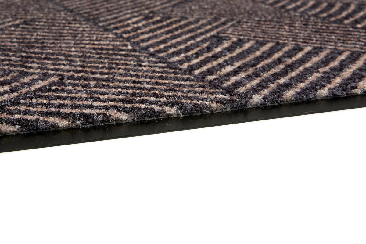 FUßMATTE  50/70 cm  Anthrazit, Hellgrau  - Anthrazit/Hellgrau, Trend, Textil (50/70cm) - Schöner Wohnen
