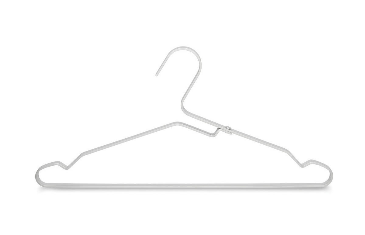 AUTOKLEIDERBÜGEL - Silberfarben, Basics, Metall (1.1/20.8/42.2cm) - Brabantia