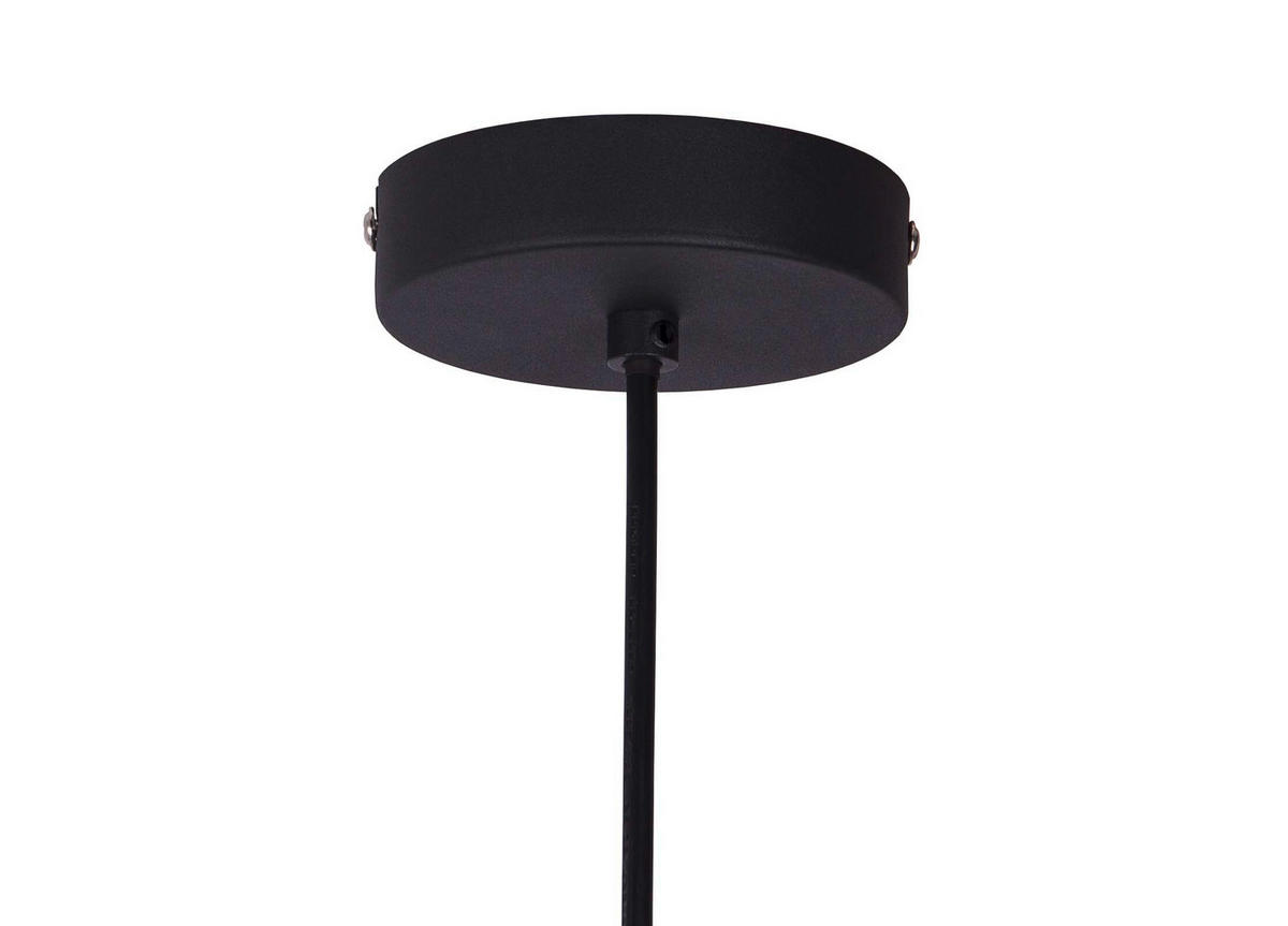 LUSTER  16,5/150 cm      - crna, Dizajnerski, staklo/metal (16,5/150cm)