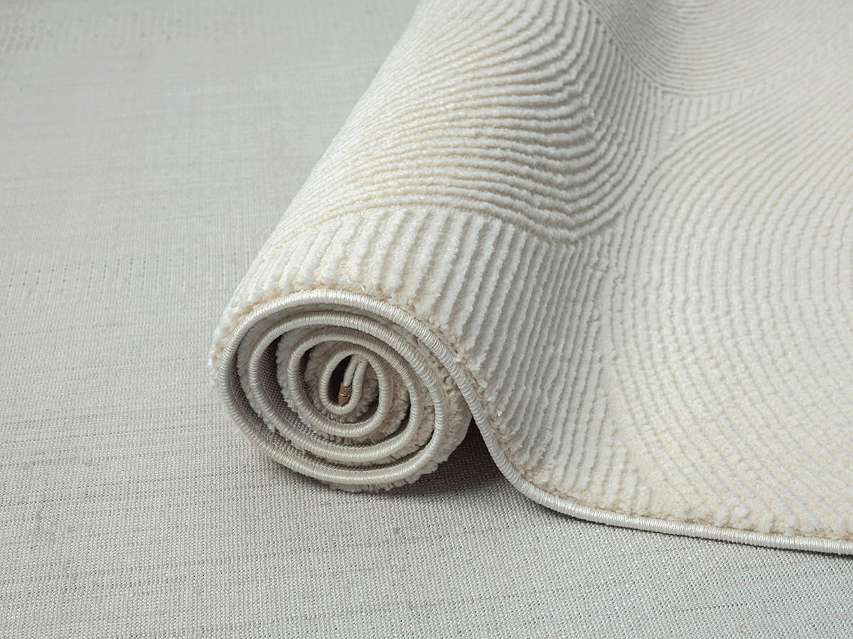 WEBTEPPICH 80/150 cm Sign Creme  - Creme, KONVENTIONELL, Textil (80/150cm) - Novel