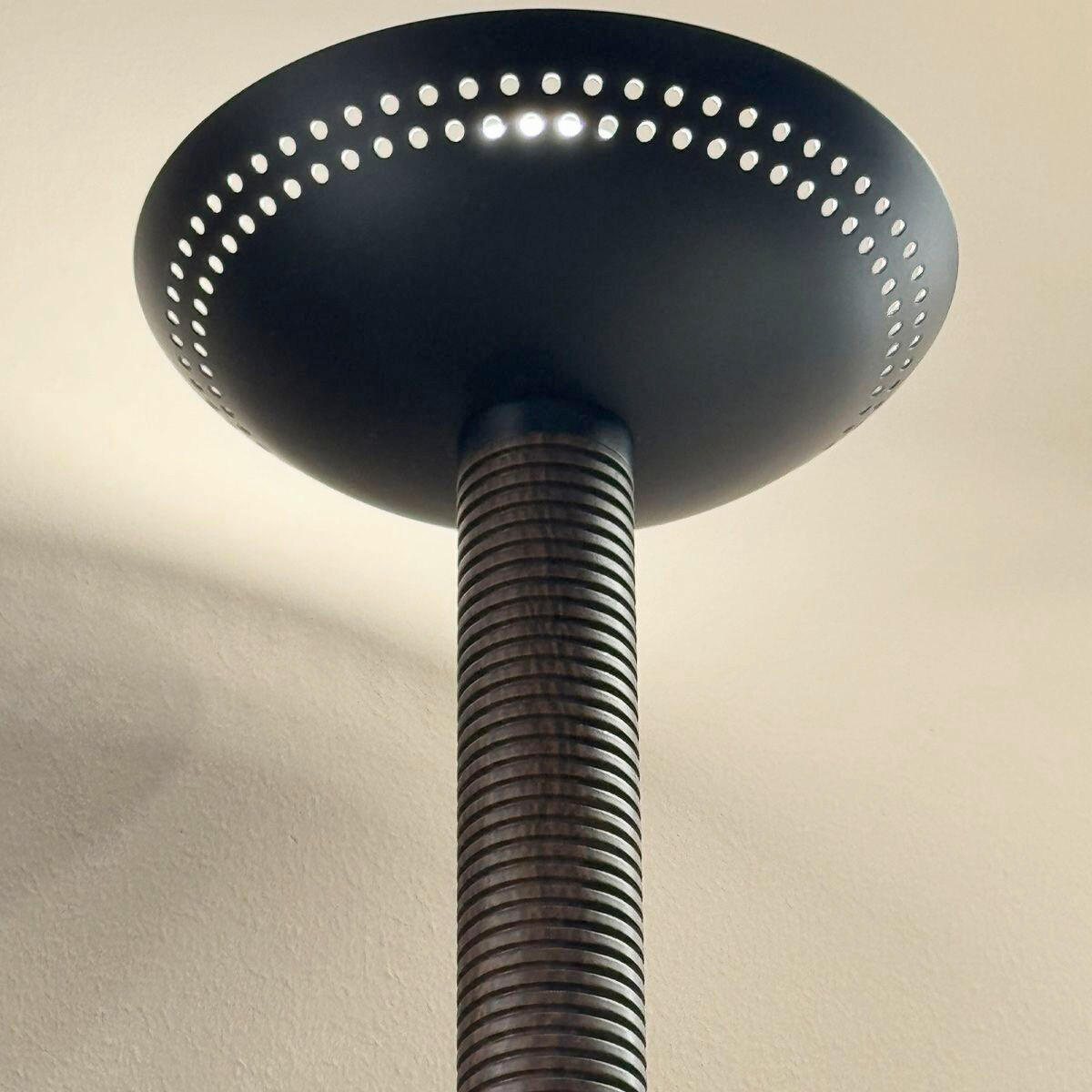 LED-WANDLEUCHTE Alora Mood 57,2/15,2 cm  - Walnussfarben/Schwarz, Design, Glas/Metall (57,2/15,2cm) - Elstead Lighting