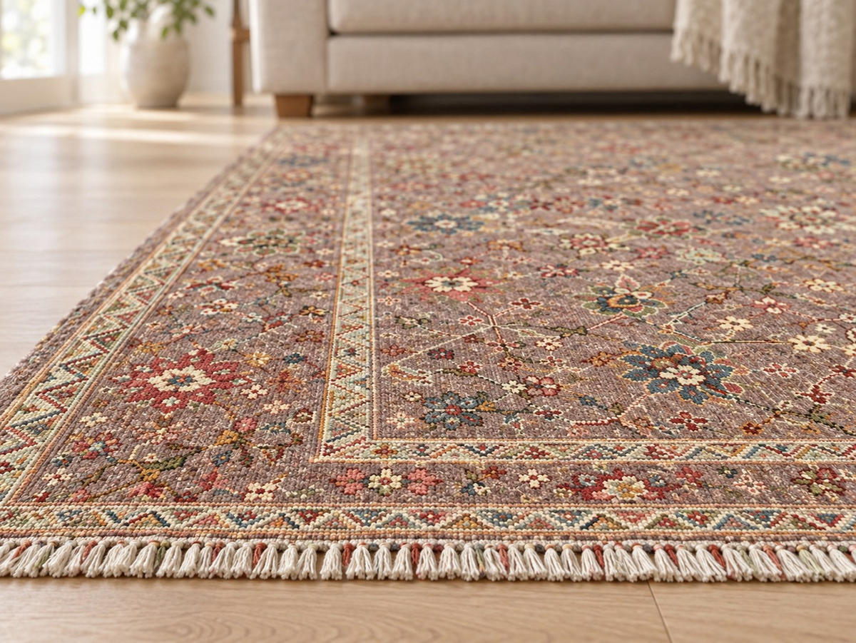 ORIJENTALNI TEPIH  višebojna, bež     - višebojna/bež, Dizajnerski, tekstil/prirodni materijali (180/245cm)