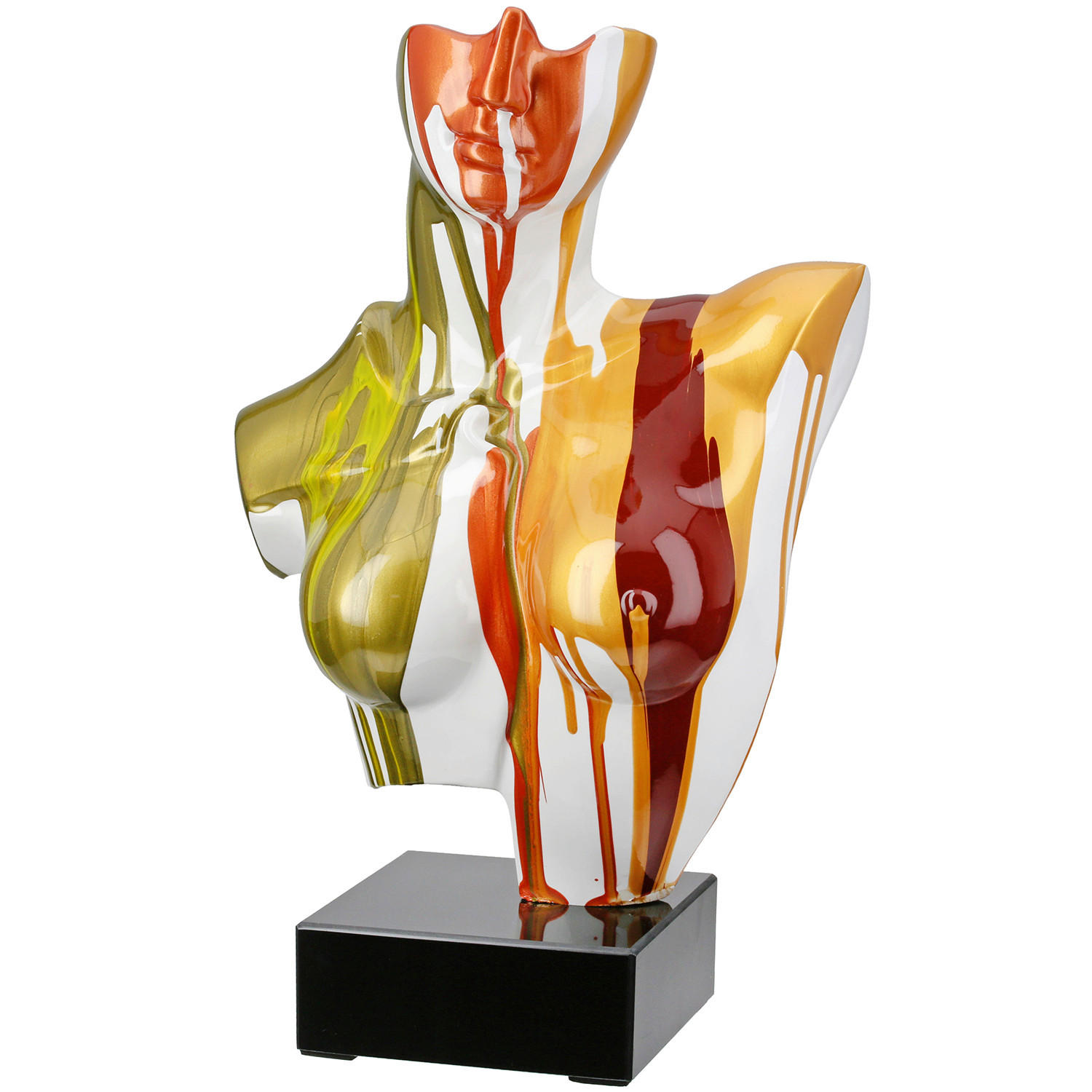 XXXLutz Dekobüste Bella Mehrfarbig 27x39x14 cm