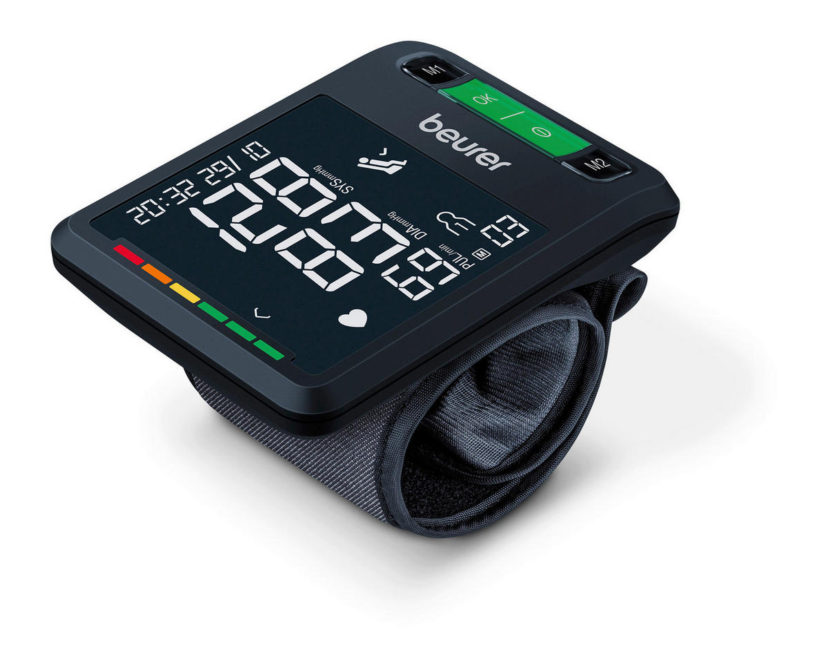 BLUTDRUCKMESSGERÄT  - Schwarz, Basics (9.5/10.8/12cm) - Beurer
