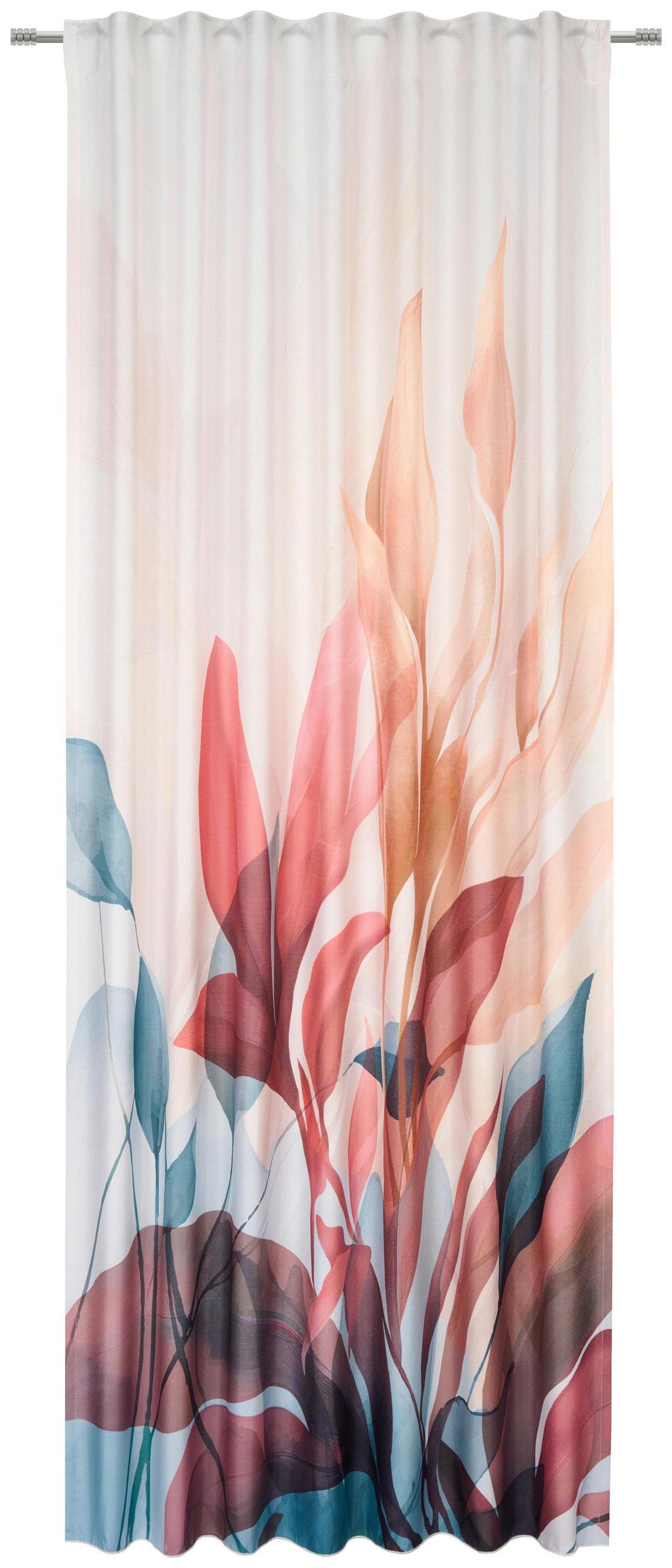 HOTOVÝ ZÁVES, nepriehľadné, 140/245 cm - pastelová modrá, Design, plast (140/245cm) - Esposa