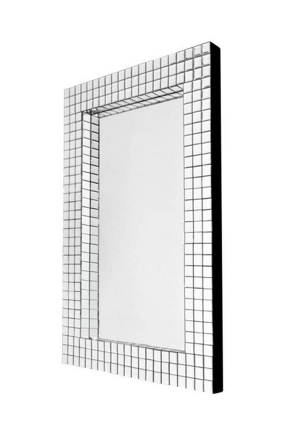 WANDSPIEGEL 60/90/4 cm  - Silberfarben, Basics, Glas/Metall (60/90/4cm) - Kayoom