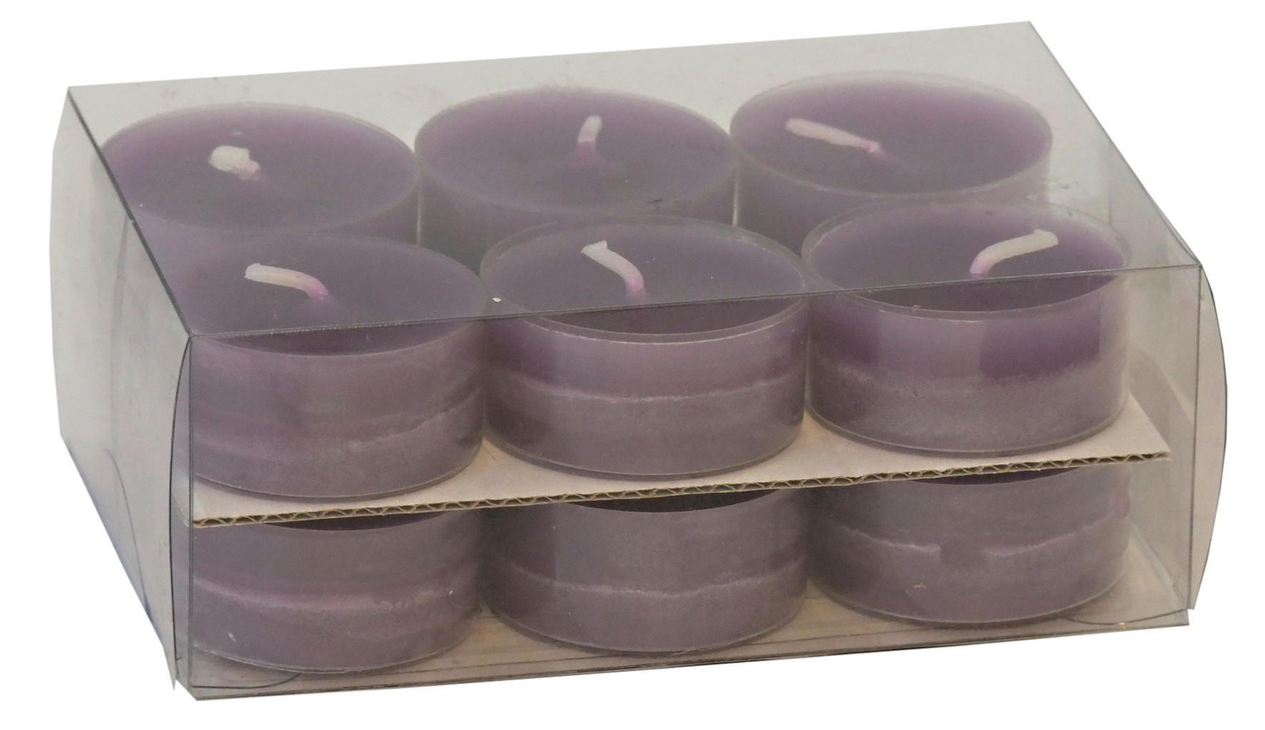 TEELICHTSET 12 Stück  - Brombeere, Basics (3,8/1,8cm) - Steinhart