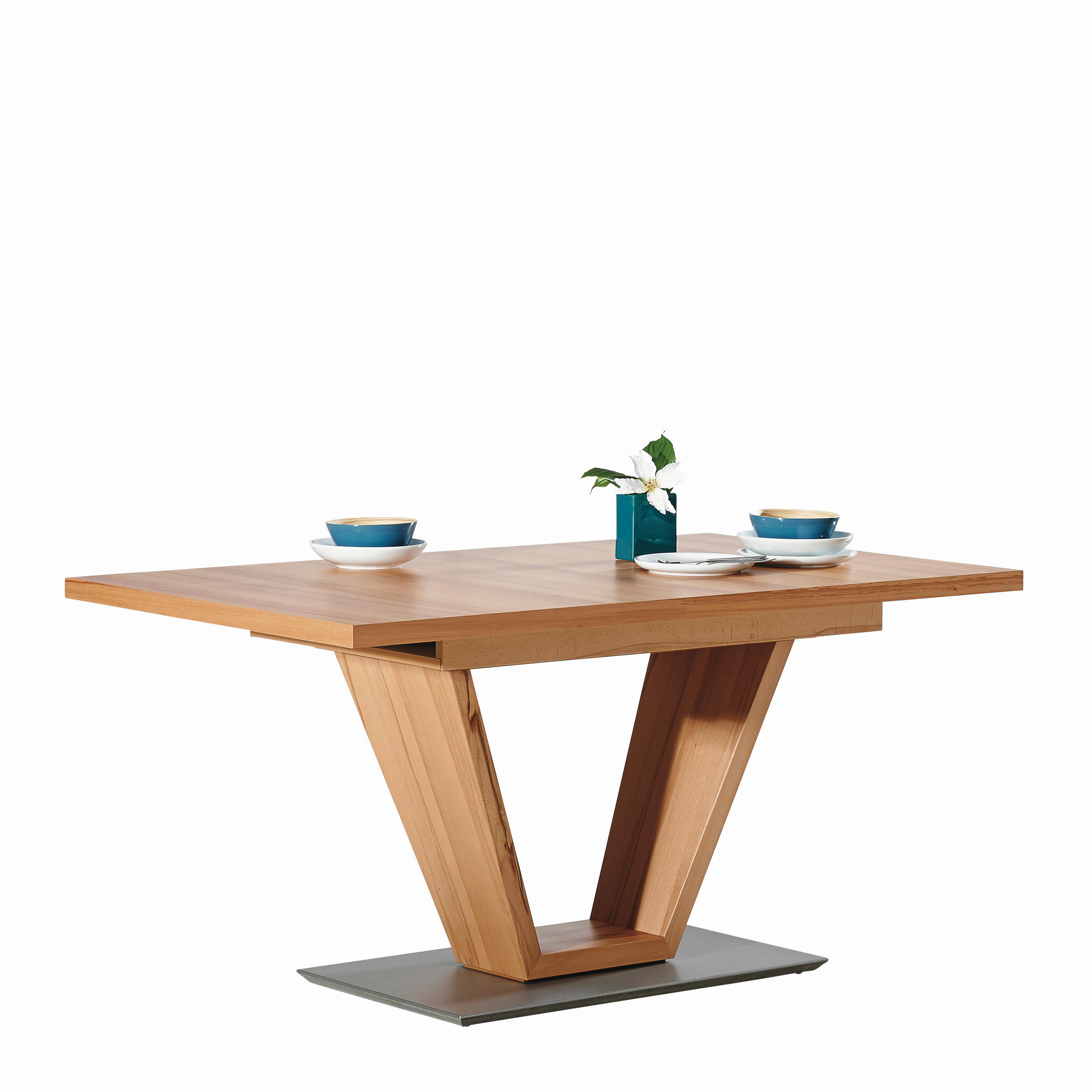 ESSTISCH Buchefarben rechteckig  ausziehbar, in verschiedenen Größen erhältlich, in verschiedenen Holzdekoren erhältlich, Variantenauswahl  - Buchefarben, KONVENTIONELL, Holz/Holzwerkstoff (130-178/90/75cm) - Moderano