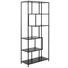 REGALELEMENT in 77,0/185,0/35,0 cm Schwarz - Schwarz, Trend, Holzwerkstoff/Metall (77,0/185,0/35,0cm) - Carryhome REGALELEMENT in 77,0/185,0/35,0 cm Schwarz - Schwarz, Trend, Holzwerkstoff/Metall (77,0/185,0/35,0cm) - Carryhome
