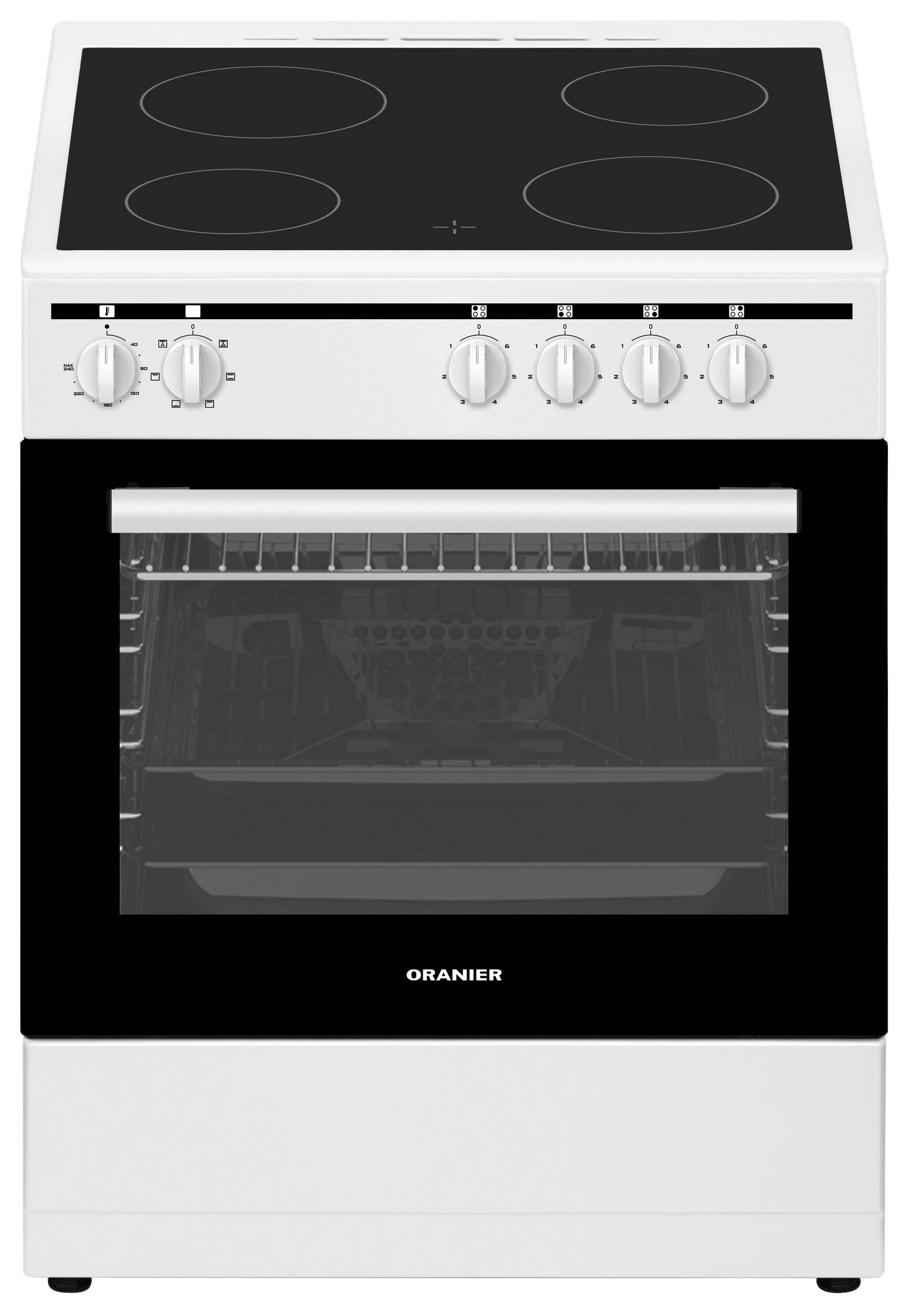 HERD STE637  - Weiß, Basics, Metall (59,4/80,0/62,6cm) - Oranier