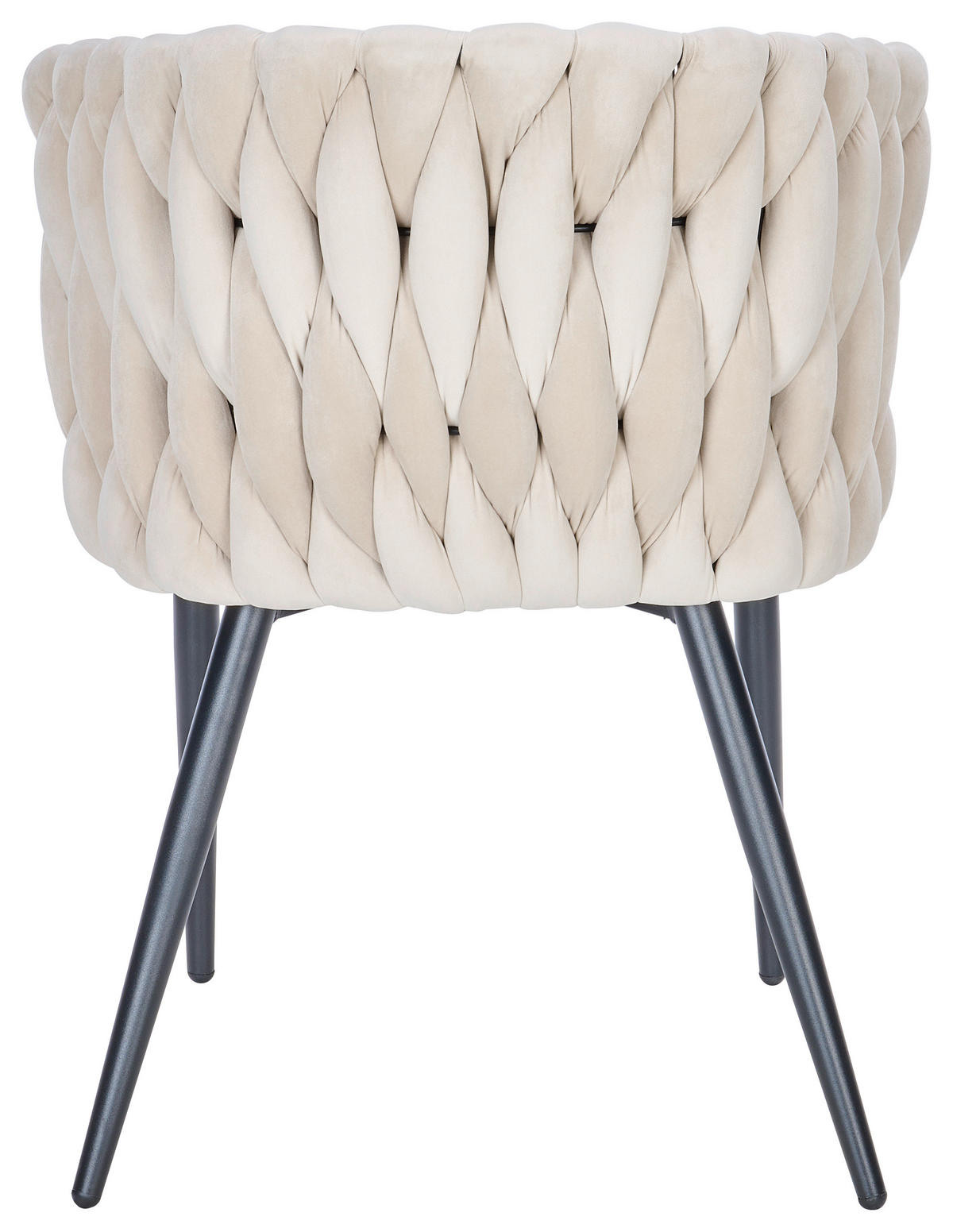 ŽIDLE, béžová - černá/béžová, Moderní, kov/textil (63/58/78cm) - Livetastic