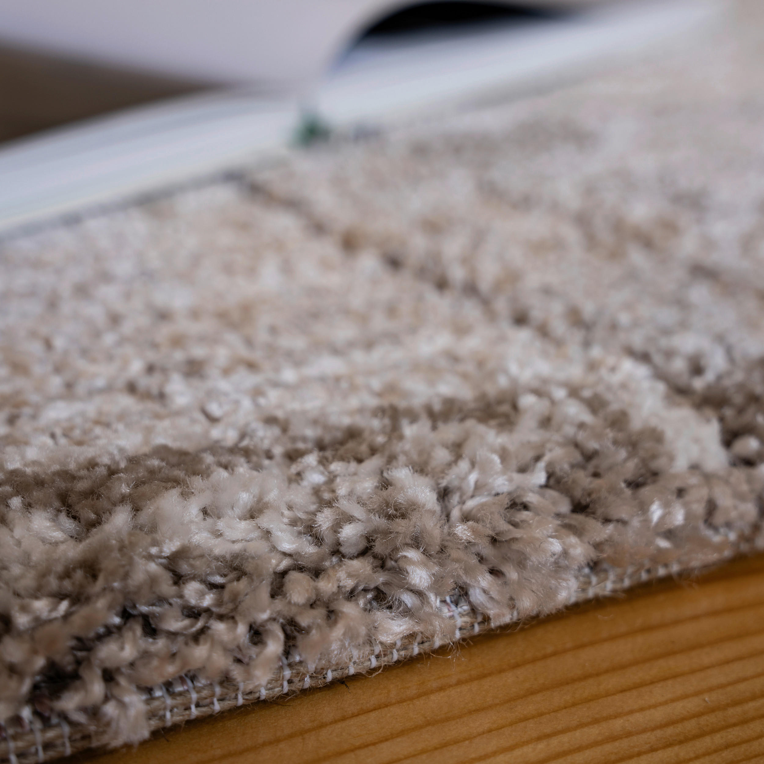 COVOR CU FIR LUNG  My Canyon  - taupe, Basics, textil (160/230cm)