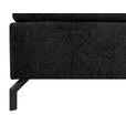 BOXSPRINGBETT 140/200 cm  in Schwarz  - Schwarz, Design, Textil/Metall (140/200cm) - Esposa