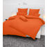 BETTWÄSCHE Seersucker Orange 155/220 cm - Orange, Basics, Textil (155/220cm) - JANINE