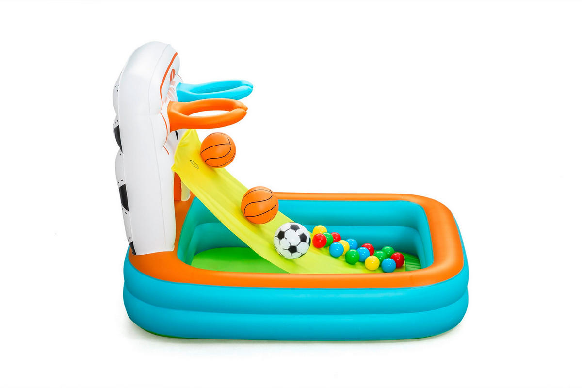 BÄLLEBAD - Multicolor, Basics, Kunststoff (120/107/84cm) - Bestway