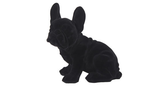 DEKOHUND - Schwarz, LIFESTYLE, Kunststoff (22/24,5/17,5cm) - Ambia Home