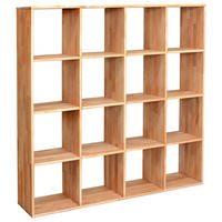 REGAL Kernbuche massiv Buchefarben  - Buchefarben, Natur, Holz (149/149/35cm) - Livetastic