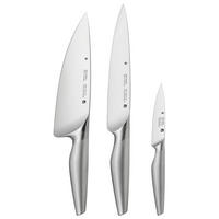 MESSERSET Chef´s Edition 3-teilig  - Edelstahlfarben, Design, Metall (40/20/5cm) - WMF