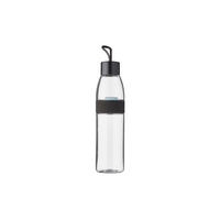 UNIVERSALFLASCHE ELLIPSE  - Transparent/Schwarz, KONVENTIONELL, Kunststoff (0,7l) - Mepal