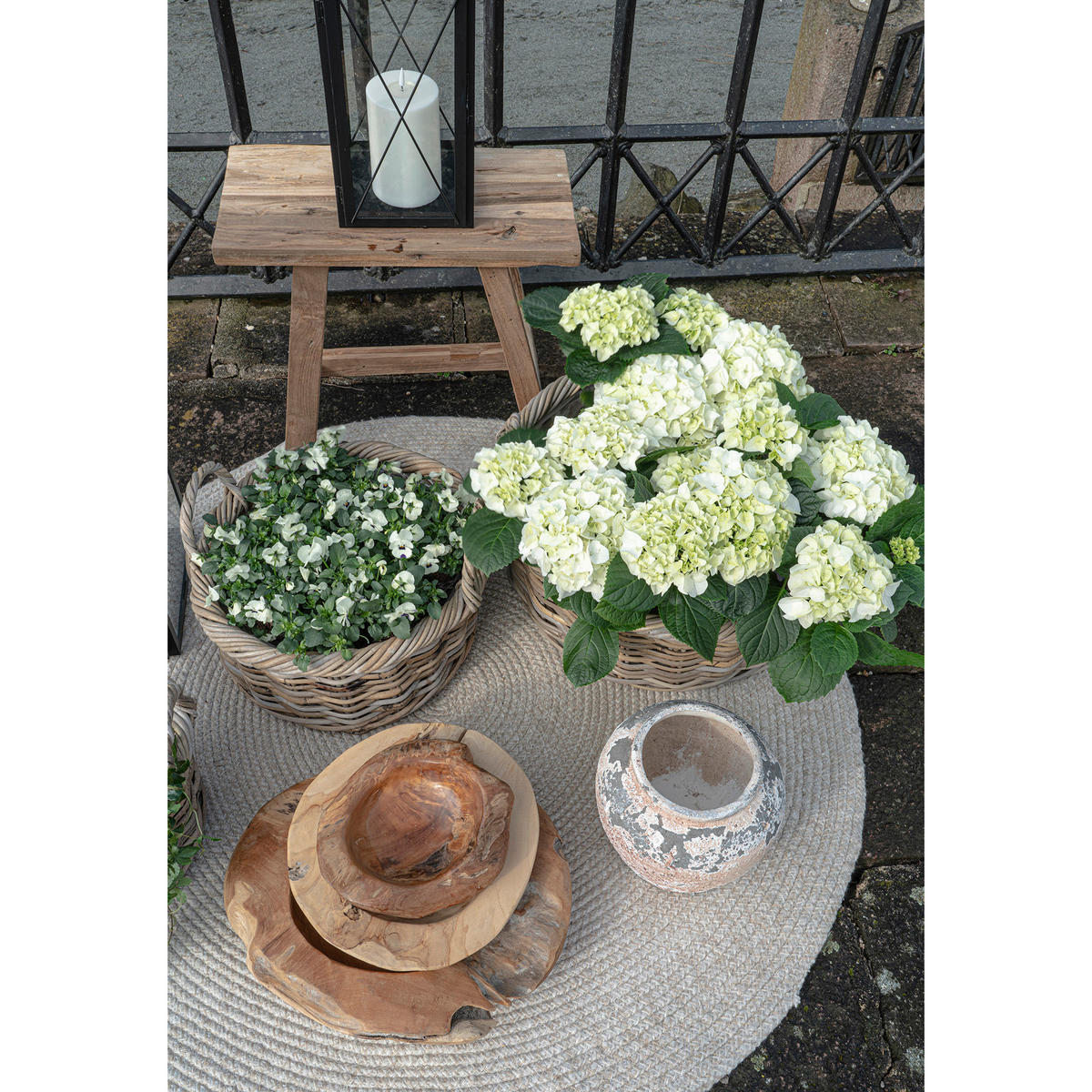 OUTDOORTEPPICH 120 cm Beigebraun  - Beigebraun, Trend, Textil (120cm)