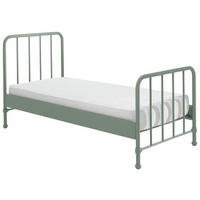KINDER-/JUNIORBETT 90/200 cm  in Grün  - Grün, MODERN, Holz/Metall (90/200cm) - MID.YOU