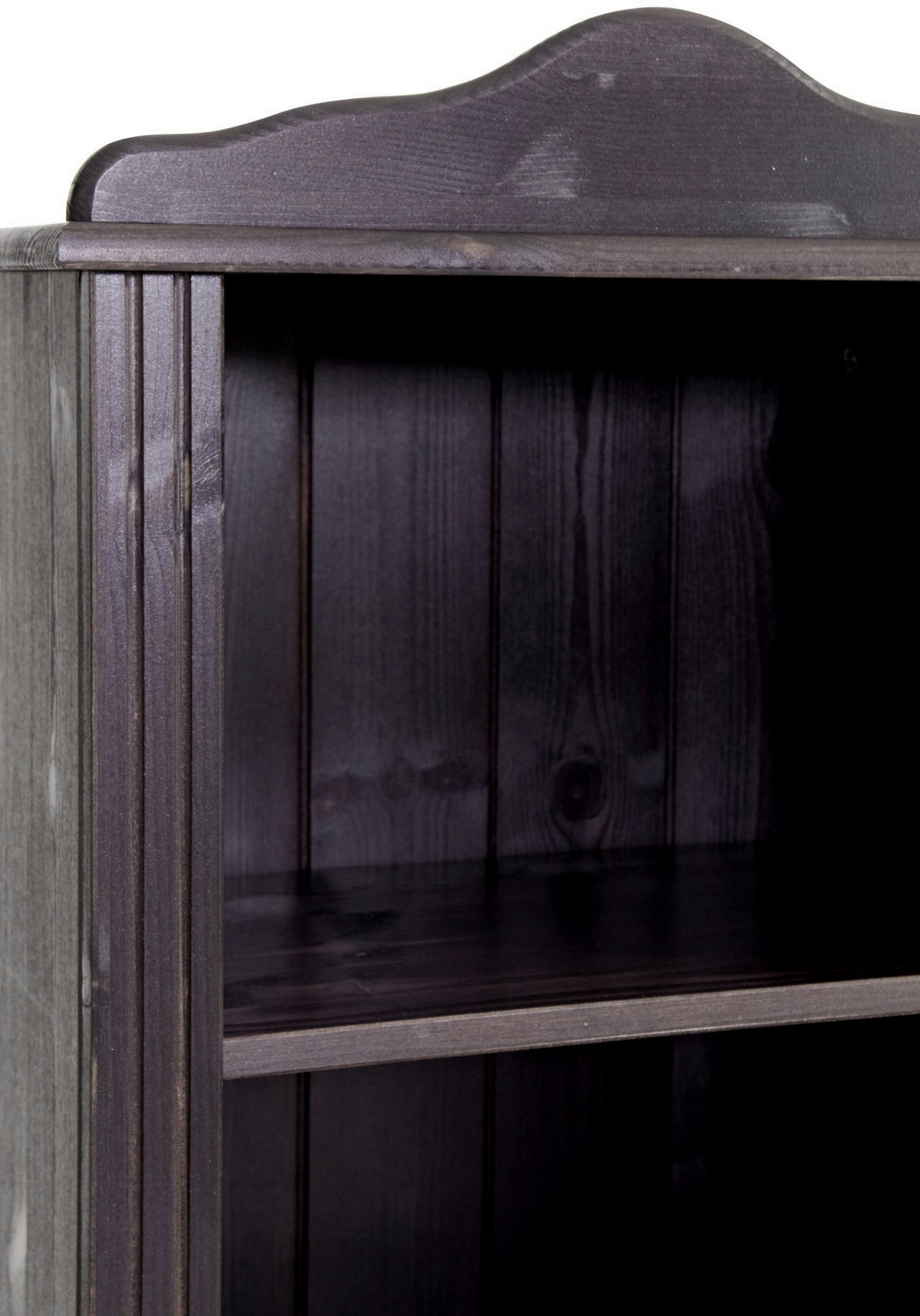 REGAL Kiefer massiv Braun  - Braun, Design, Holz (77/181/31cm) - MID.YOU