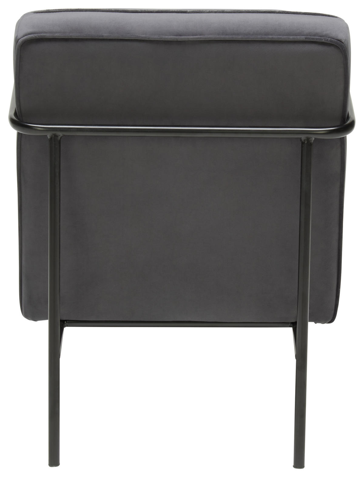FOTOLIU catifea  - negru/gri, Trend, metal/textil (57/72/76cm) - Xora