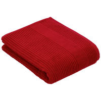 DUSCHTUCH 67/140 cm Tomorrow  - Rot, Basics, Textil (67/140cm) - Vossen