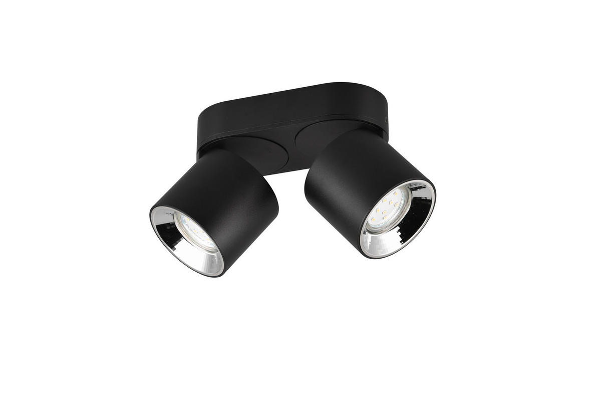 SPOTLIGHT Guayana 8,7/18/12 cm   - svart, Basics, metall (8,7/18/12cm) - Trio Leuchten